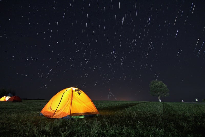 Glamping Tents under the Stars